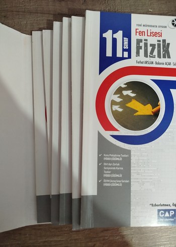 Fen Lisesi 11. Sınıf Fizik Seti - Video Çözümlü