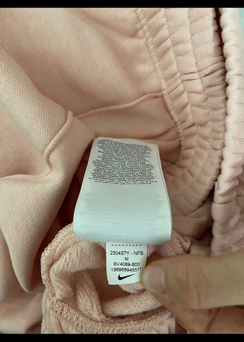 Pembe Rahat Kesim Kadın Eşofman Altı - Görsel 5