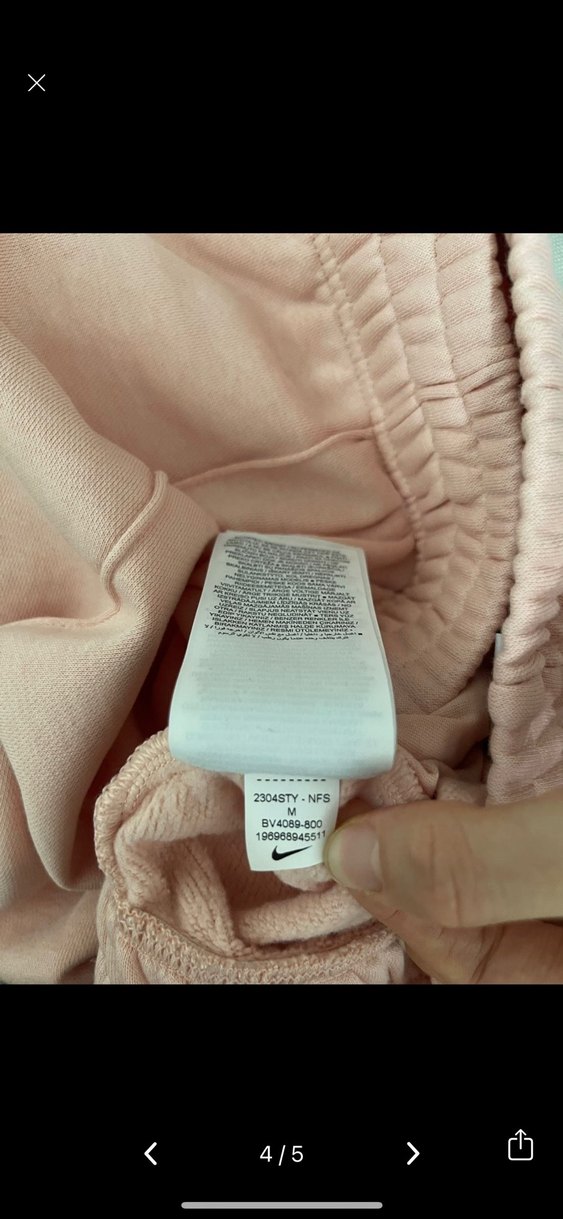 Pembe Rahat Kesim Kadın Eşofman Altı - Görsel 5