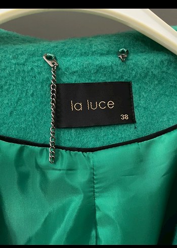 Yeşil Midi Kadın Kaban - Görsel 2