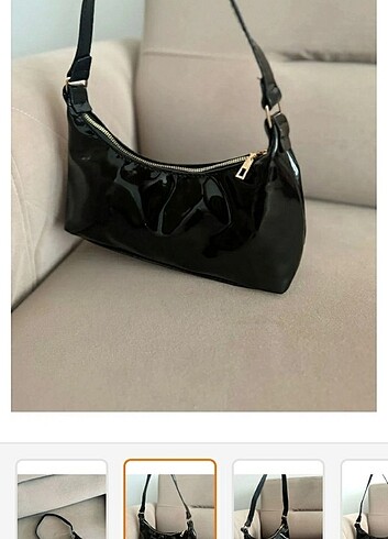 Diğer Siyah rugan çanta