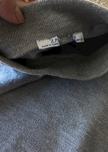 Zara yarım kollu triko - Görsel 3