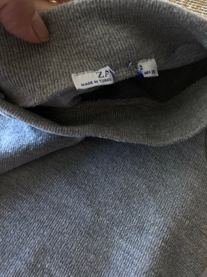 Zara yarım kollu triko - Görsel 3