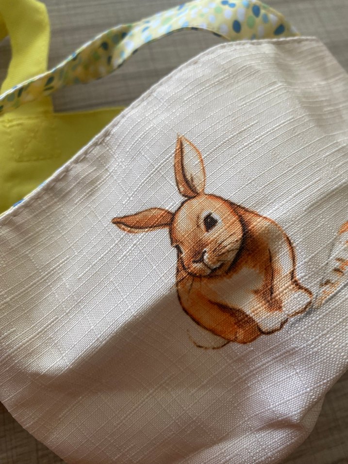 Tavşan Figürlü ve Saklama Çantası organize tchibo marka - Görsel 3