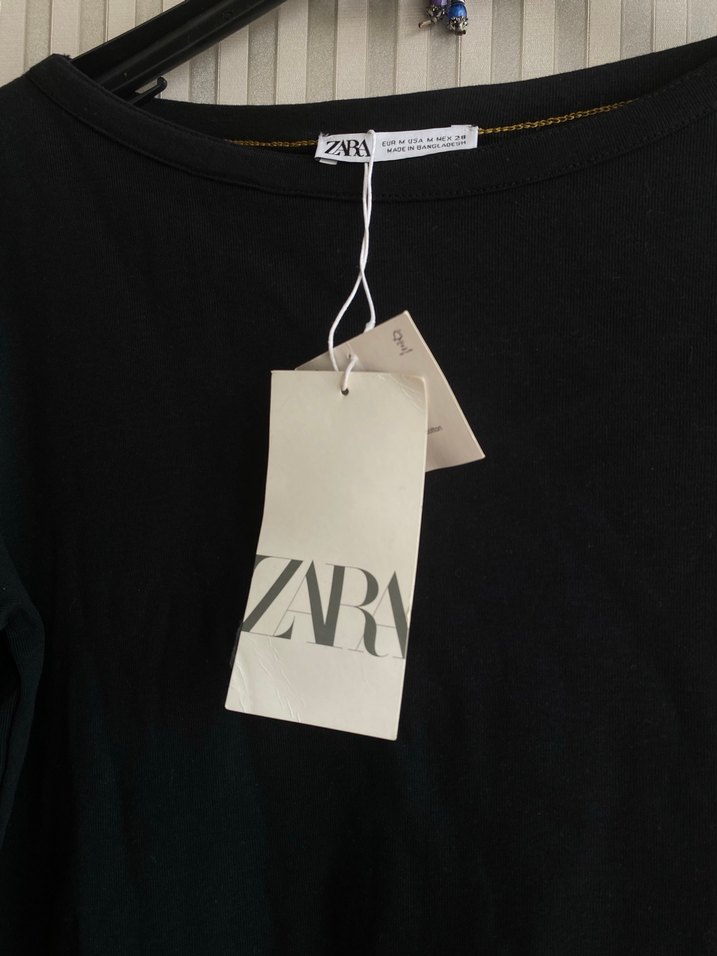 Zara raglan kol kayık yaka - Görsel 3