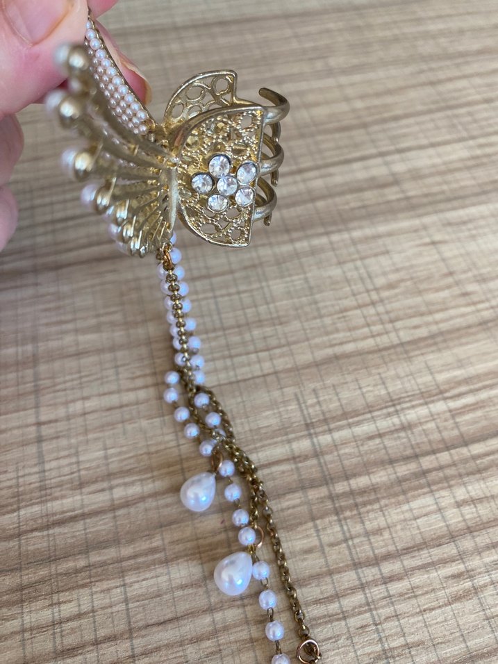 Shein kelebek toka - Görsel 5