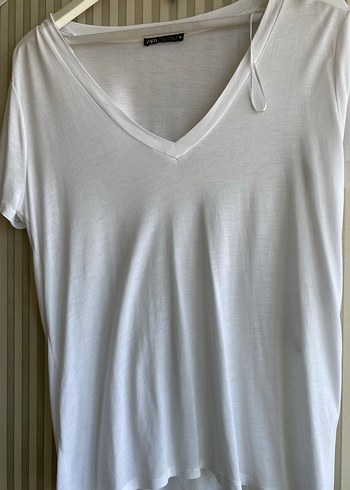 Zara tişört tril tril bi kumaşı var - Görsel 2