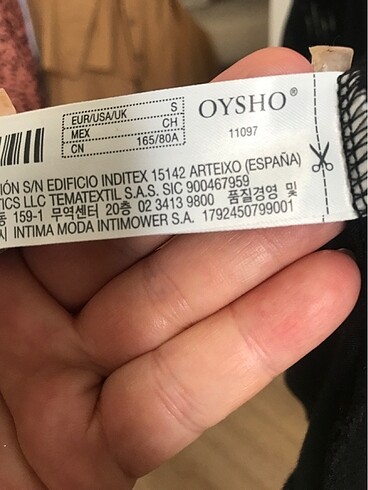 Orijinal oysho ikili içli dışlı giyilmedi - Görsel 7