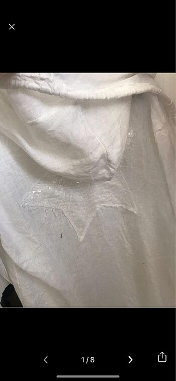 Polo garage  keten arkası payetli yıldızlı - Görsel 3