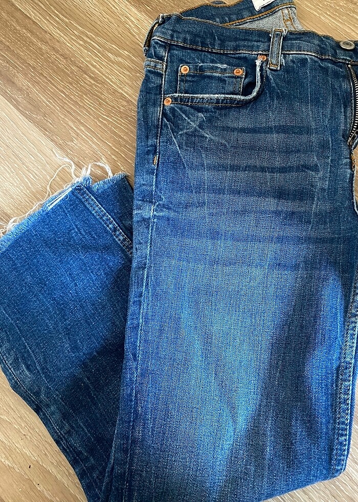 Fotodaki tarz zara jean - Görsel 4