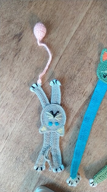 Kitap Ayracı (4 adet) El yapımı. - Görsel 5