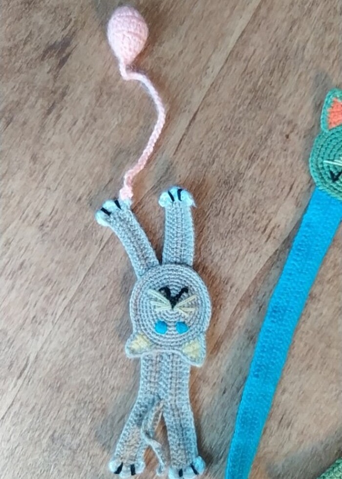 Kitap Ayracı (4 adet) El yapımı. - Görsel 5