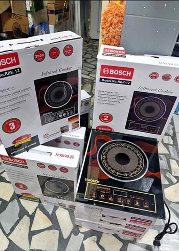 Bosch RBK-12 Siyah Renkli İnfrared Ocak