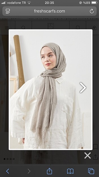Diğer Freshscarfs gümüş bambu şal