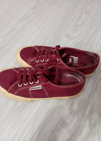 Bordo Superga Kadın Spor Ayakkabı
