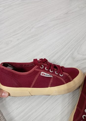 37 Beden Bordo Superga Kadın Spor Ayakkabı