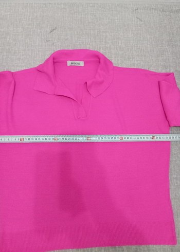 Pembe Kadın Triko Kazak - Görsel 7