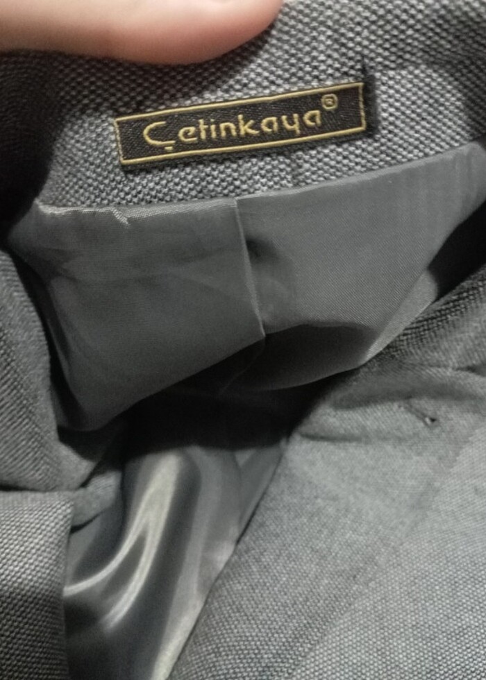 Ceket grı - Görsel 3