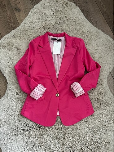 Zara Zara Pembe Blazer Ceket