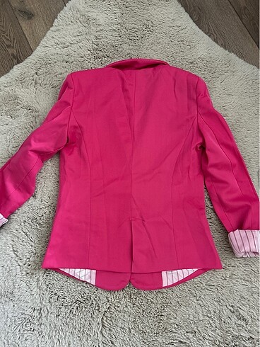s Beden pembe Renk Zara Pembe Blazer Ceket