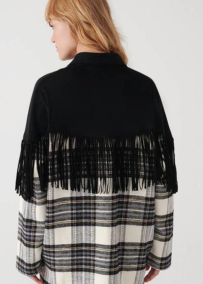 Mavi jeans gömlek - Görsel 2