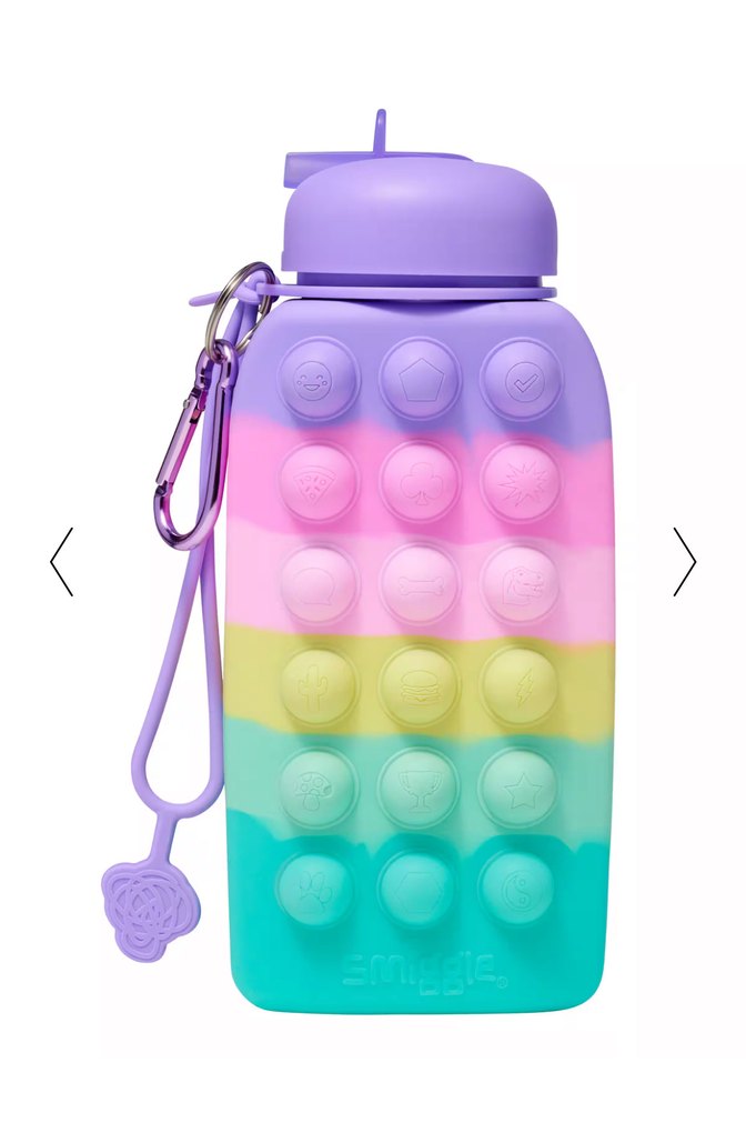 Smiggle Pastel Renkli Çocuk Termos Matara - Görsel 2