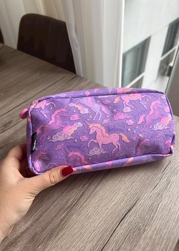 Smiggle Mor Unicorn Desenli Pastel Okul Kalemliği - Görsel 3