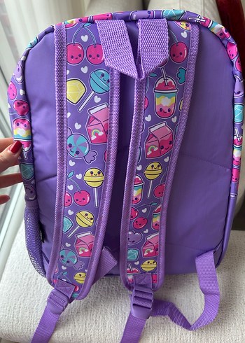 Smiggle Mor Pastel Çocuk Okul Çantası Seti - Görsel 6