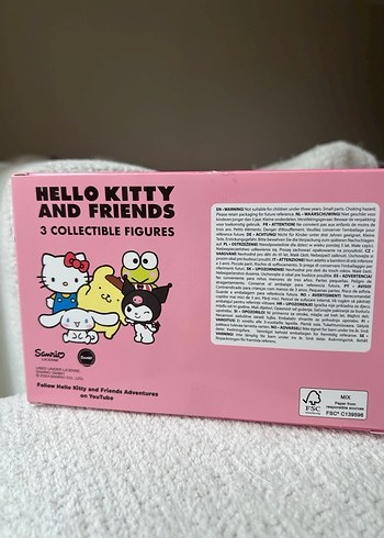 Hello Kitty ve Arkadaşları 3'lü Silgi Seti - Görsel 4