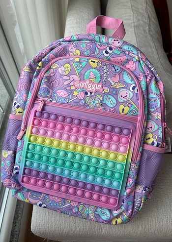 Renkli Smiggle Çocuk Sırt Çantası - Görsel 3