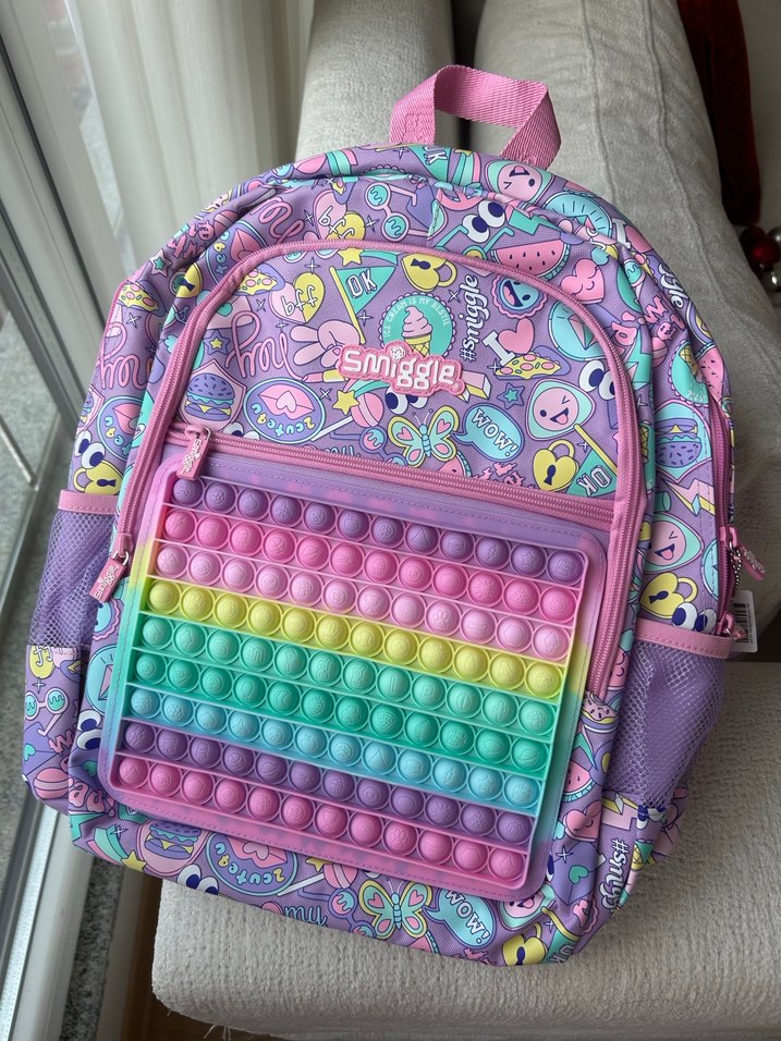 Renkli Smiggle Çocuk Sırt Çantası - Görsel 3