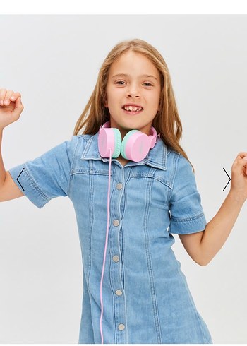 Smiggle Pembe Çocuk Kulaklığı - Görsel 2