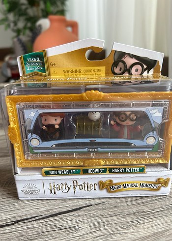 Harry Potter Mini Figür Seti Hedwig ve Ron Weasley - Görsel 4