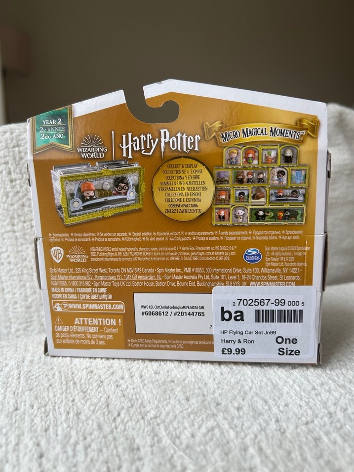 Harry Potter Mini Figür Seti Hedwig ve Ron Weasley - Görsel 2