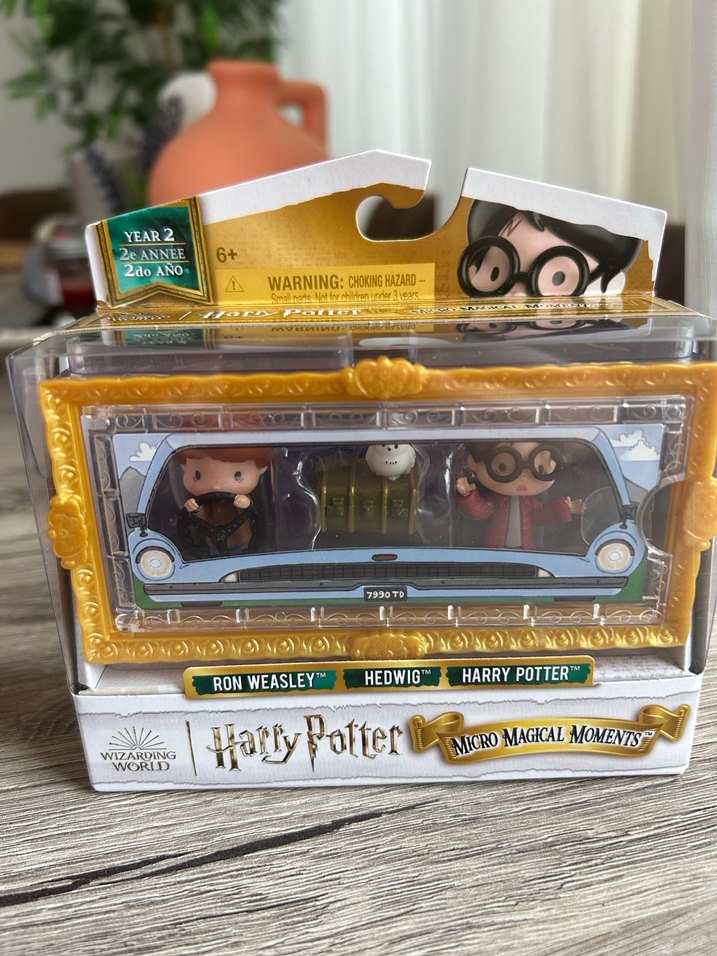 Harry Potter Mini Figür Seti Hedwig ve Ron Weasley - Görsel 4