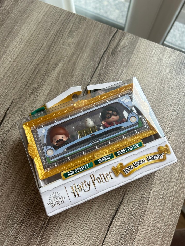 Harry Potter Mini Figür Seti Hedwig ve Ron Weasley - Görsel 3