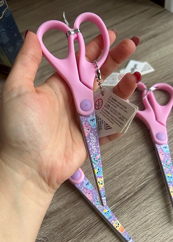 Smiggle  Pembe Okul Makası Seti - Görsel 2