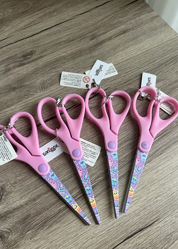 Smiggle  Pembe Okul Makası Seti - Görsel 4