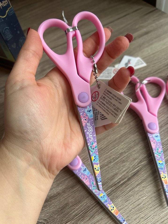 Smiggle  Pembe Okul Makası Seti - Görsel 2