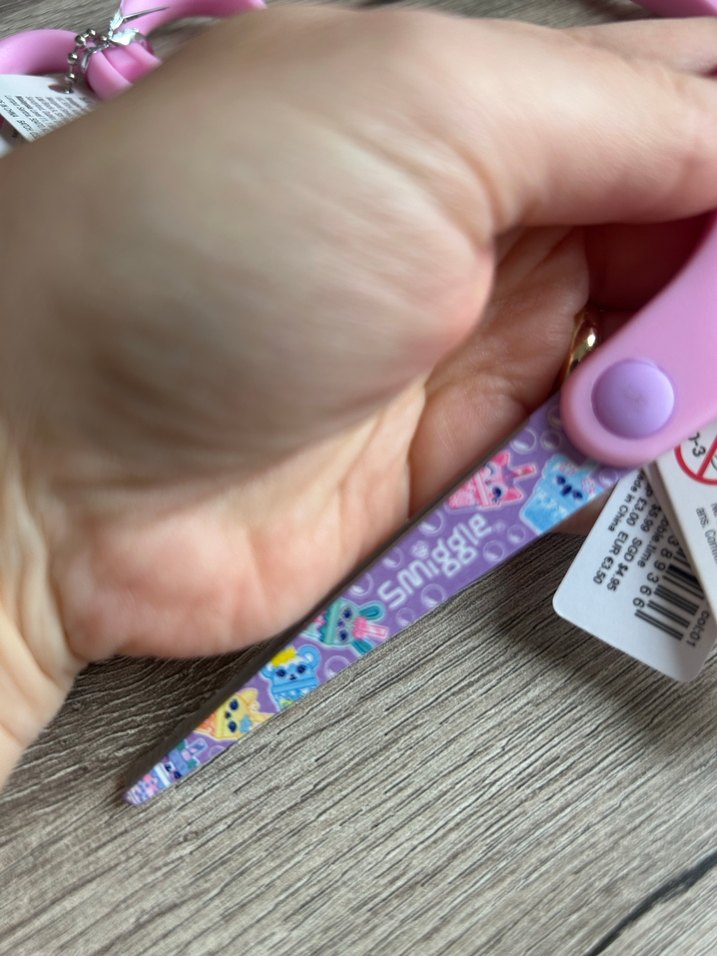 Smiggle  Pembe Okul Makası Seti - Görsel 5