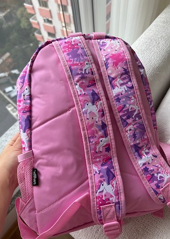 Smiggle Pembe Çocuk Okul Çantası Seti - Görsel 3