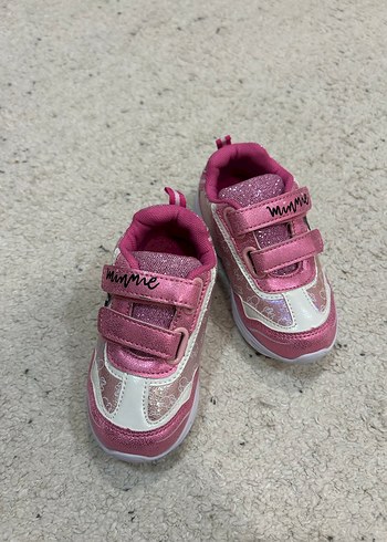 Kız Çocuk Pembe Minnie Mouse Spor Ayakkabı - Görsel 5