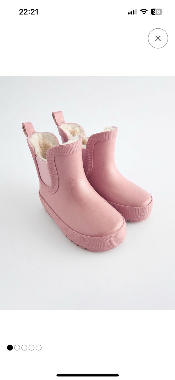 Next pembe yağmur çizmesi - Görsel 2