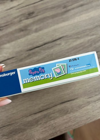 Peppa Pig Hafıza Kartları Oyunu - Görsel 4
