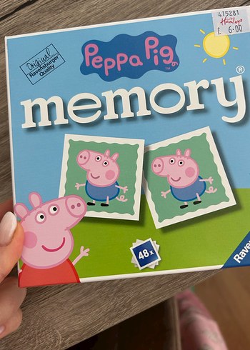 Peppa Pig Hafıza Kartları Oyunu - Görsel 3