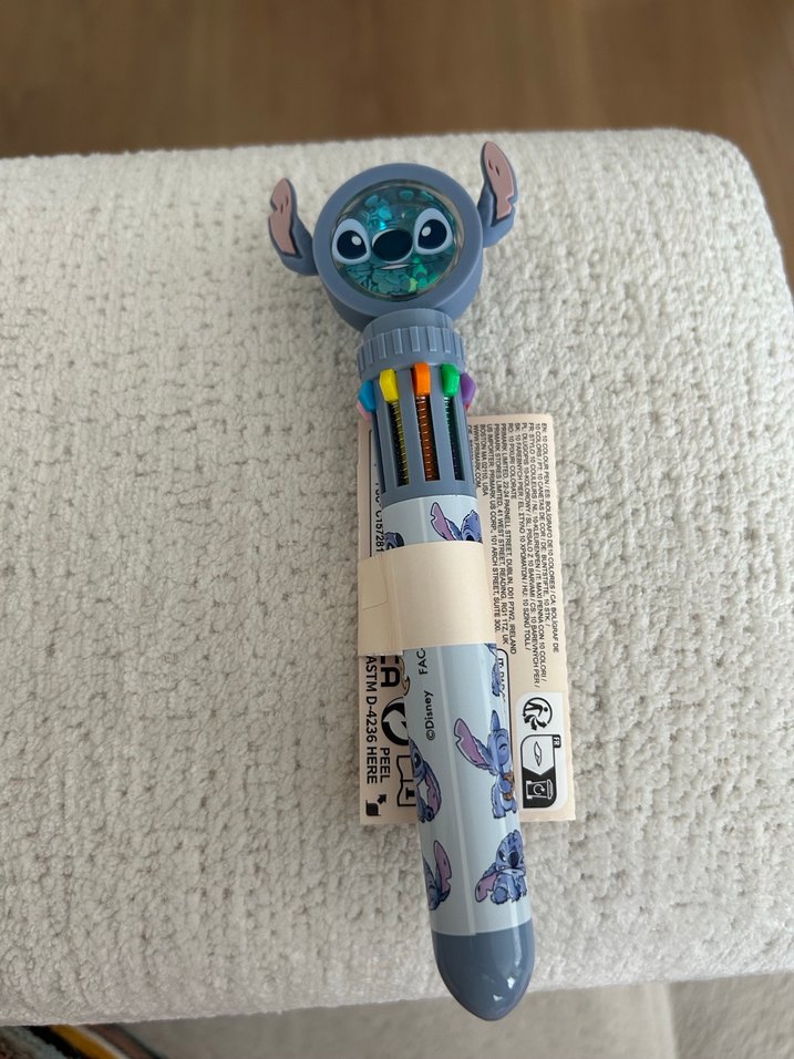 Çok Renkli Stitch Temalı Kalem - Görsel 4