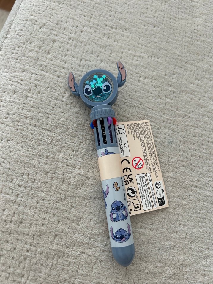 Çok Renkli Stitch Temalı Kalem - Görsel 3