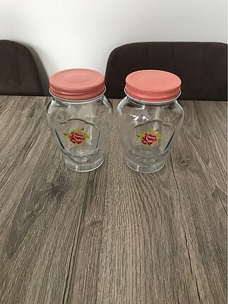  Beden 2 adet romantik kavanoz