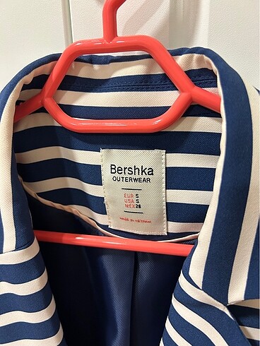 Bershka Berskha çizgili ceket