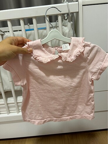 12-18 Ay Beden pembe Renk H&M tişört
